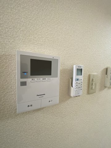 ルミノーザ大内のセキュリティ|テレビドアフォンがついているので、来訪者を確認でき安心です。