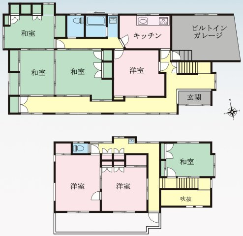 【間取り】 | 鴻巣市宮地3丁目　中古戸建　