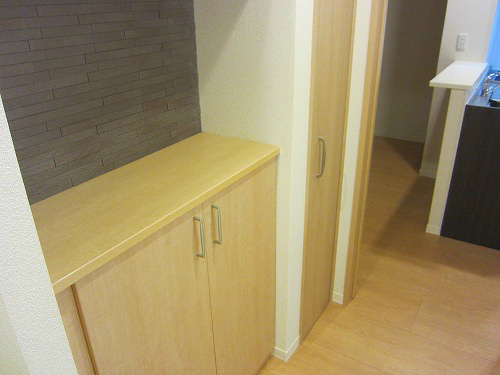 シャーメゾンクオレールの収納