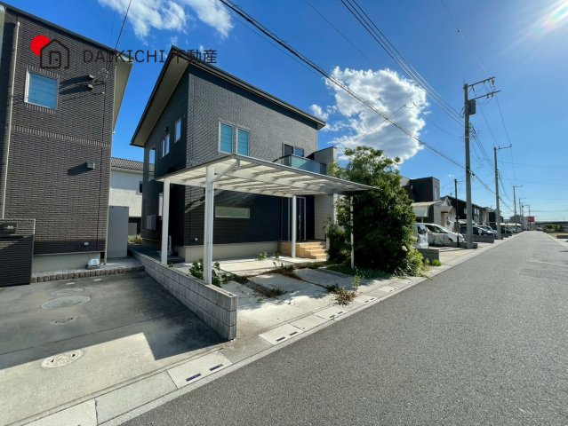 【前面道路含む現地写真】 | 加須市北下新井　中古戸建　