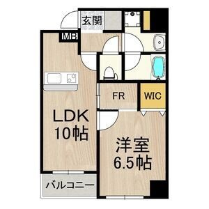 CITY SPIRE難波グレイスの間取り