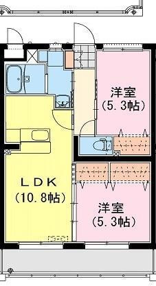 【間取り】 | シャルテハイムIII | シャルテハイムIIIの間取り