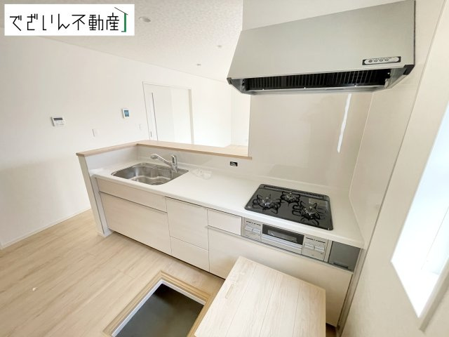 【キッチン】 | CRADLE GARDEN上里町黛 第1　新築住宅 | ≪6号棟≫
現地(2026年9月撮影)