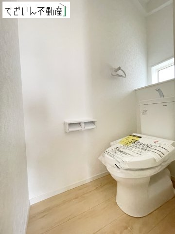 【トイレ】 | CRADLE GARDEN上里町黛 第1　新築住宅 | ≪6号棟≫
現地(2026年9月撮影)