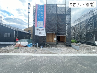 【前面道路含む現地写真】 | CRADLE GARDEN上里町黛 第1　新築住宅 | ≪6号棟≫
現地(2026年6月撮影)