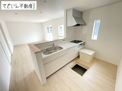 【キッチン】 | CRADLE GARDEN上里町黛 第1　新築住宅 | ≪6号棟≫
現地(2026年9月撮影)