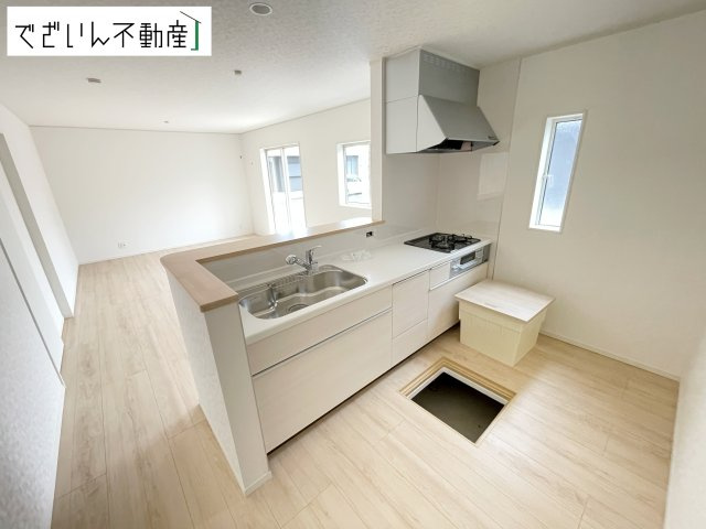 【キッチン】 | CRADLE GARDEN上里町黛 第1　新築住宅 | ≪6号棟≫
現地(2026年9月撮影)