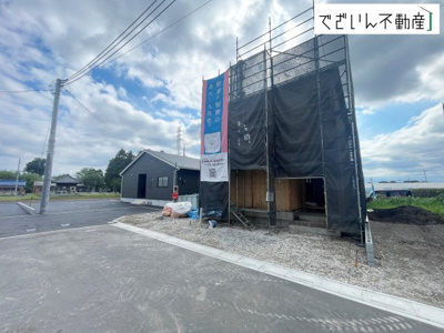 【前面道路含む現地写真】 | CRADLE GARDEN上里町黛 第1　新築住宅 | ≪6号棟≫
現地(2026年6月撮影)