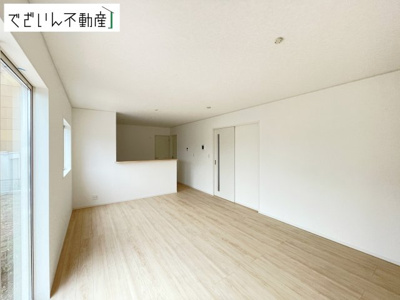 【居間・リビング】 | CRADLE GARDEN上里町黛 第1　新築住宅 | ≪6号棟≫
現地(2026年9月撮影)