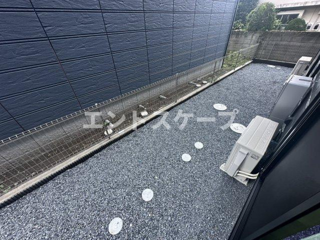 Σresidence歌川町　A棟のバルコニー|高崎、前橋のお部屋探しはエンドスケープまで！お客様の理想お聞かせ下さい♪