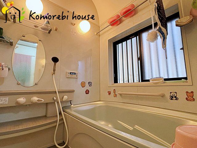 桶川市若宮一丁目　中古戸建ての浴室|26.4.11　撮影済み