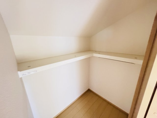 柏市戸張新築戸建の収納|2Fファミリークローゼット