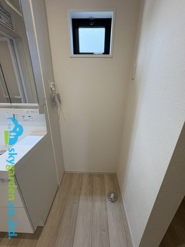 藤沢市辻堂太平台５期　新築戸建　全２棟２号棟のランドリースペース