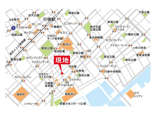 行徳駅前4丁目　建築条件付き　土地