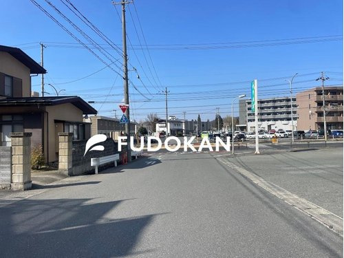 山形市松波第4【新築建売】の前面道路含む現地写真|前面道路