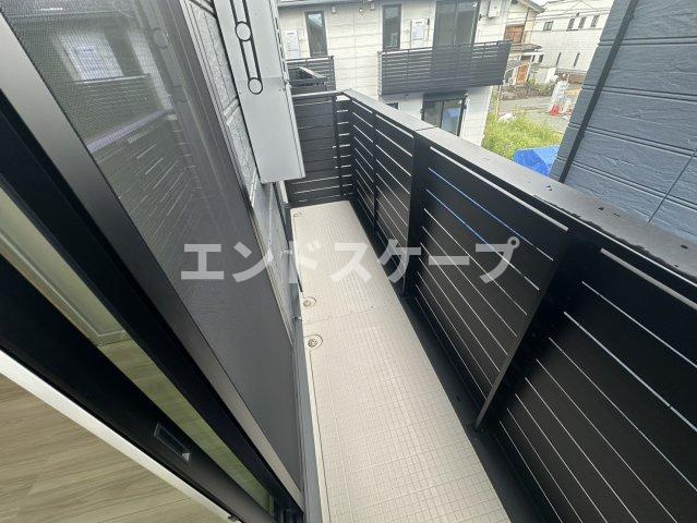 Σresidence歌川町　A棟のバルコニー|高崎、前橋のお部屋探しはエンドスケープまで！お客様の理想お聞かせ下さい♪