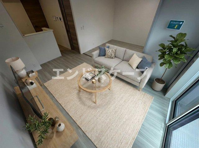 Σresidence歌川町　A棟の居間・リビング|高崎、前橋のお部屋探しはエンドスケープまで！お客様の理想お聞かせ下さい♪
