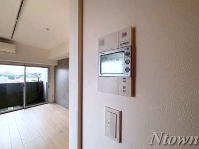 【セキュリティ】 | HANANOKI RISE | モニター付きインターホンです