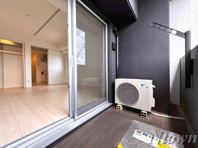 【バルコニー】 | HANANOKI RISE | 開放的で明るい空間を演出してくれるバルコニーです