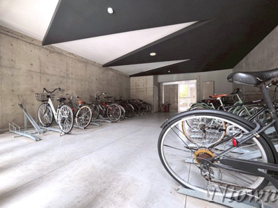 【その他共用部分】 | HANANOKI RISE | 駐輪場です