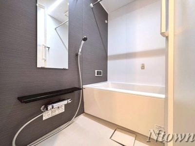 【浴室】 | HANANOKI RISE | 落ち着いた空間のお風呂です