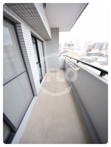 グレイスコート上本町　中央小学校区のバルコニー|グレイスコート上本町　バルコニー