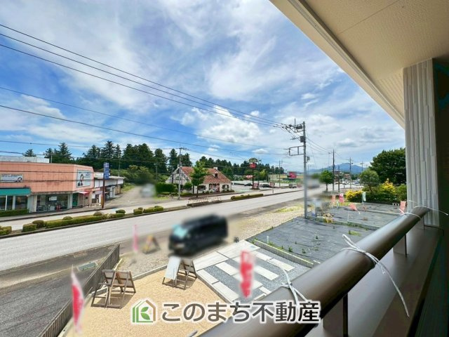 いろどりアイタウン日光市瀬尾22-P3の展望|同分譲地内別棟からの眺望です