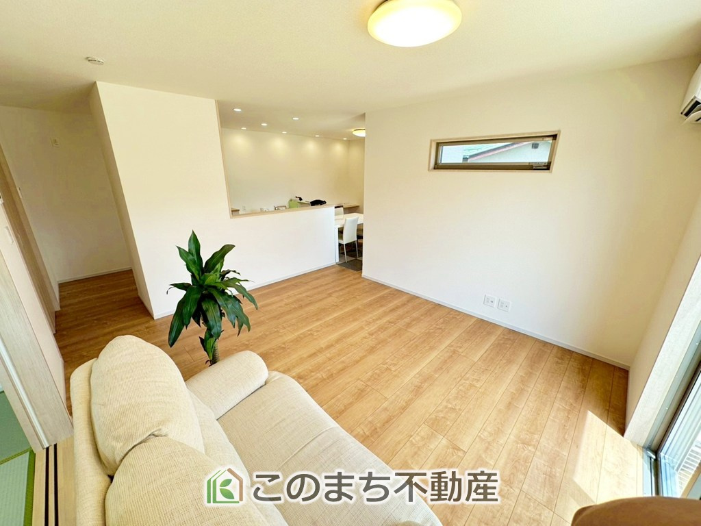 いろどりアイタウン日光市瀬尾22-P3の居間・リビング|同社施工例