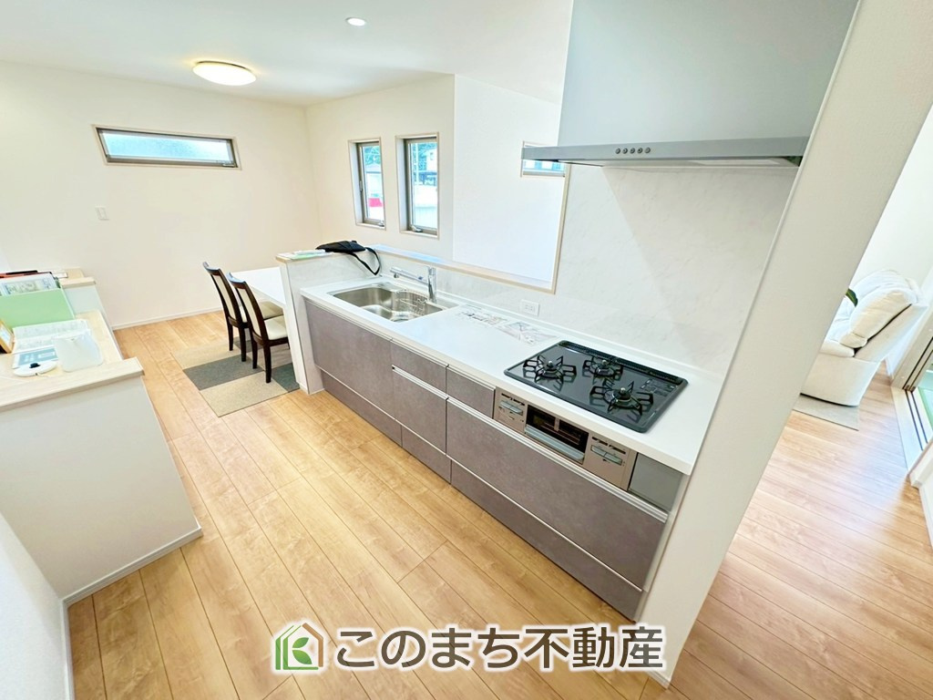 いろどりアイタウン日光市瀬尾22-P3のキッチン|同社施工例