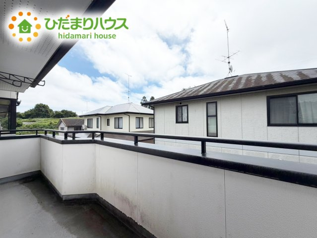 いわき市泉町黒須野字早稲田　中古戸建のバルコニー