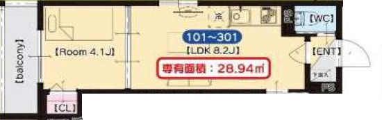 【間取り】 | F asecia laso