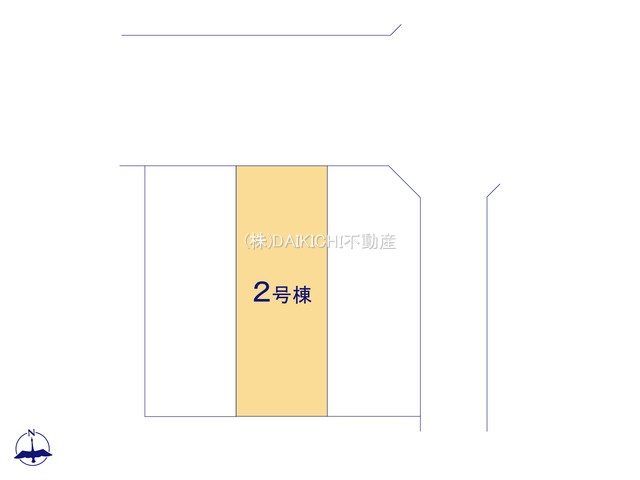 【区画図】 | 東松山市五領町　LiveleGarden.S　新築戸建　全3棟　2号棟