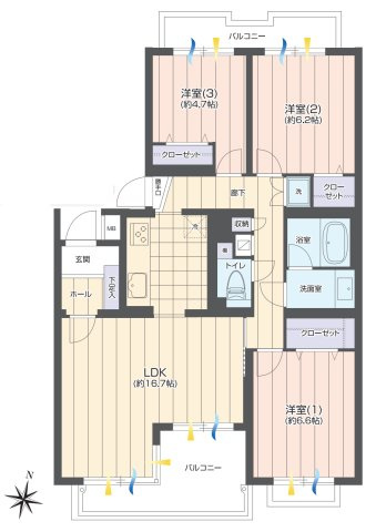 【間取り】 | ◇◆ハイマート辻堂◆◇