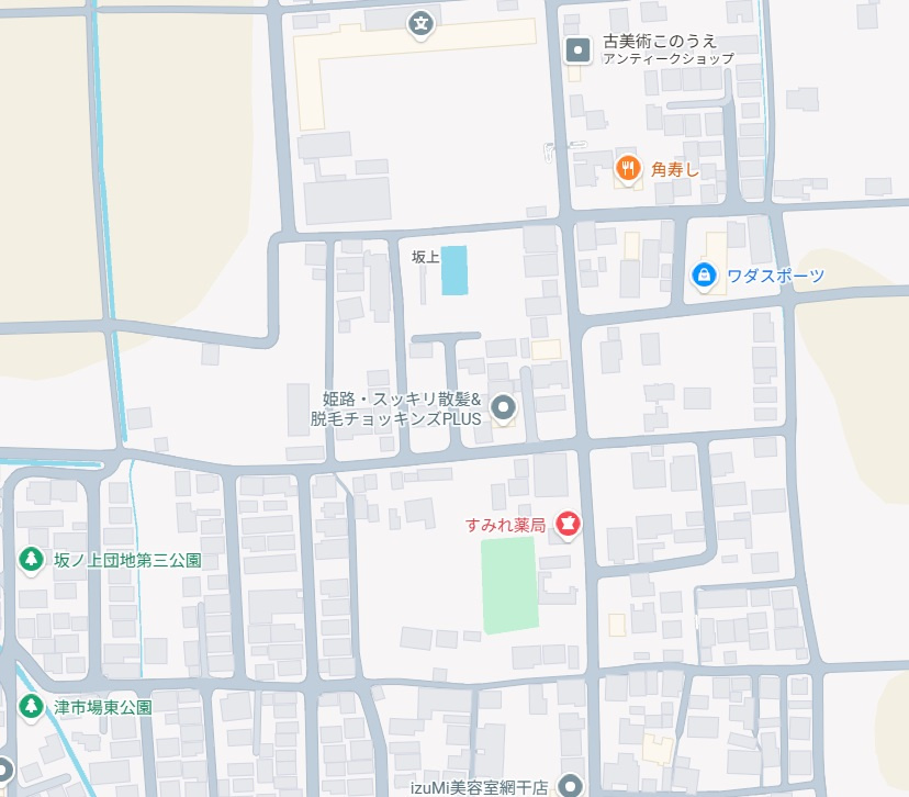 姫路市網干区坂上　第1期　新築一戸建ての地図