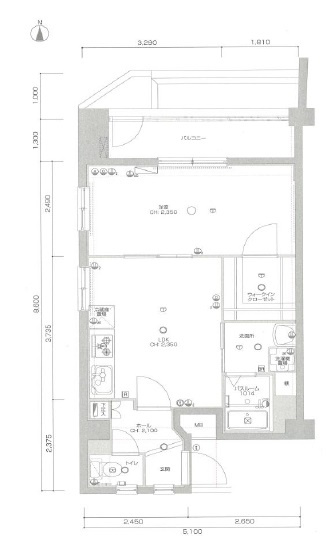 Amavel羽田空港の間取り