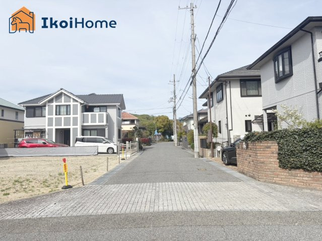 神戸市西区井吹台東町４丁目　土地の前面道路含む現地写真|●年中無休：当日予約可●前面道路は広々約6.5mで、静かな環境！交通量も少なく安心です！