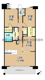 【間取り】 | ウエリス浦和美園ノーステラス