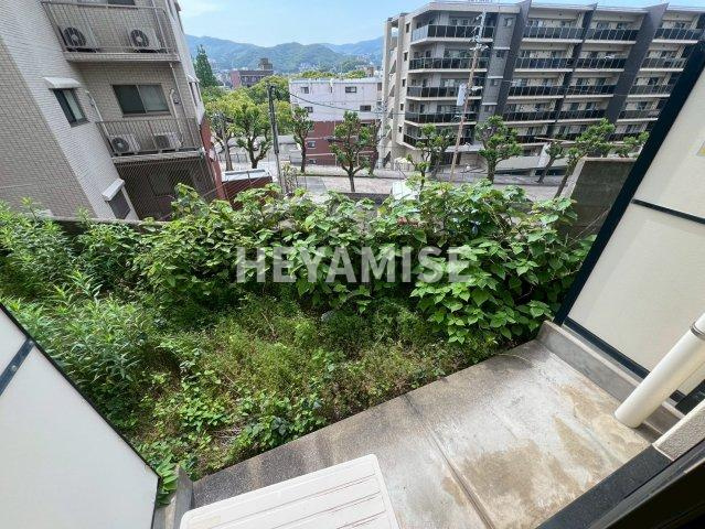 サンロージュ平和町のバルコニー