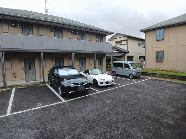 メルベーユＡの駐車場