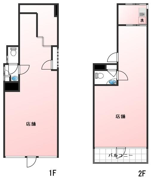 ６６８２４　岐阜市野一色店舗・事務所の間取り