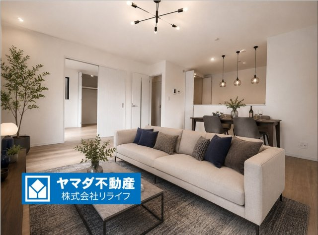ハートフルタウン　一宮市萩原町高松　全3区画分譲の外観|「現地（2026年5月7日）撮影」　
■全体写真　
■ヤマダ不動産　株式会社リライフ　