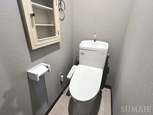 メゾン南小岩のトイレ|清潔感のあるトイレです。