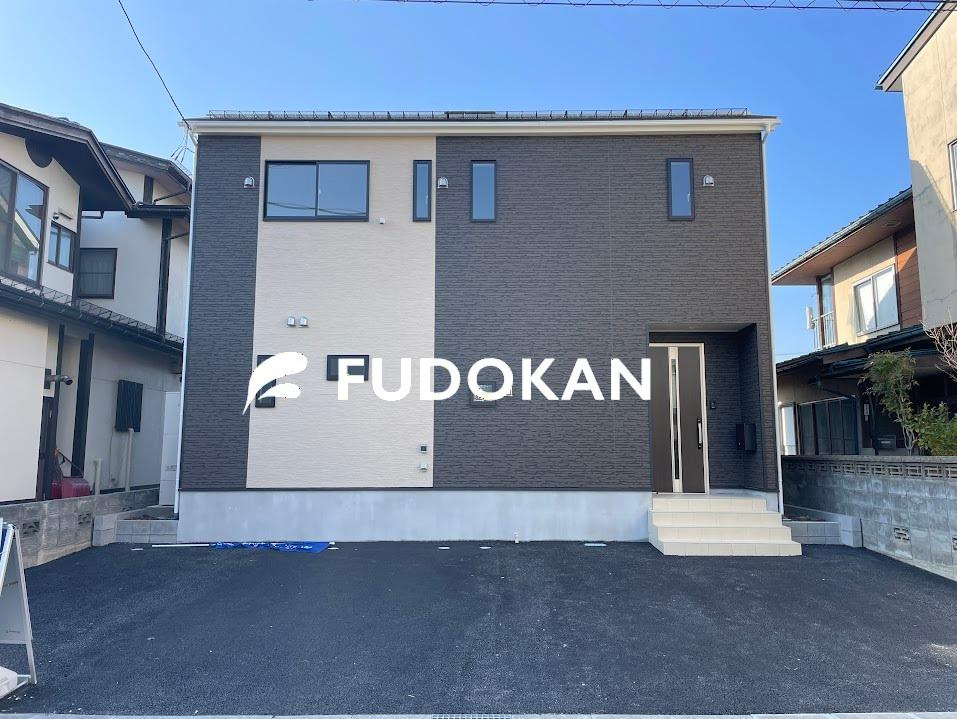 山形市長町第8【新築建売】の外観|完成しました！内覧ご予約受付中！