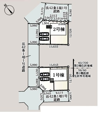 【区画図】 | CRADLE GARDEN本庄市万年寺　新築住宅