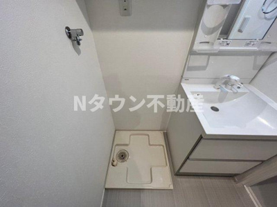 【その他】 | ハーモニーテラス白子町 | 室内洗濯機置き場です