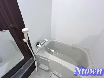 【浴室】 | ハーモニーテラス白子町 | 落ち着いた空間のお風呂です