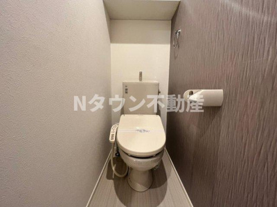 【トイレ】 | ハーモニーテラス白子町 | シンプルで使いやすいトイレです