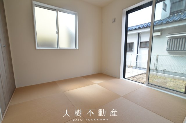 【和室】 | 綾瀬市上土棚南4丁目 新築戸建て 全1棟【仲介手数料無料】 | 1階　和室（4.5帖）