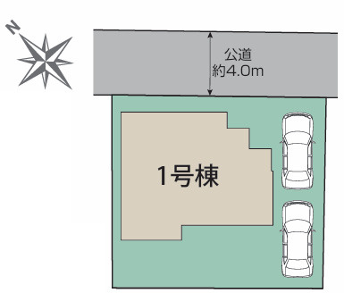 【区画図】 | 綾瀬市上土棚南4丁目 新築戸建て 全1棟【仲介手数料無料】 | 【仲介手数料無料でご紹介可能です】大樹不動産