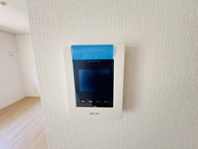 柏市戸張新築戸建（戸張第８）のセキュリティ|来客時も安心のTVモニター付きインターフォン
